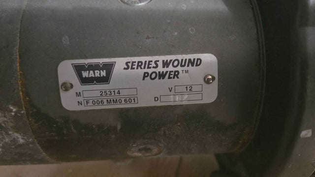 Used Warn X8000i winch — photo 3