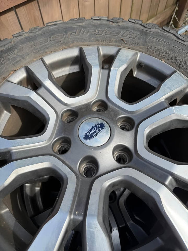 BFGoodrich All-Terrain T/A KO2 Tires LT255/70R18 with Ford Wheels — photo 2