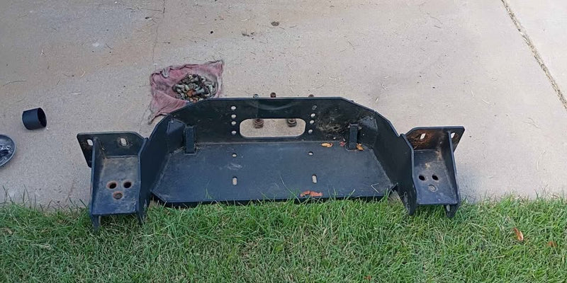 Smittybilt M-1 winch bumper for F-250 in Horseshoe Bay, TX (photo 4) — photo 4