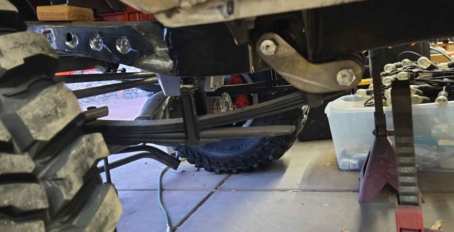 Sky's offroad design sas kit and old man emu toyota rear springs. See pictures — photo 3