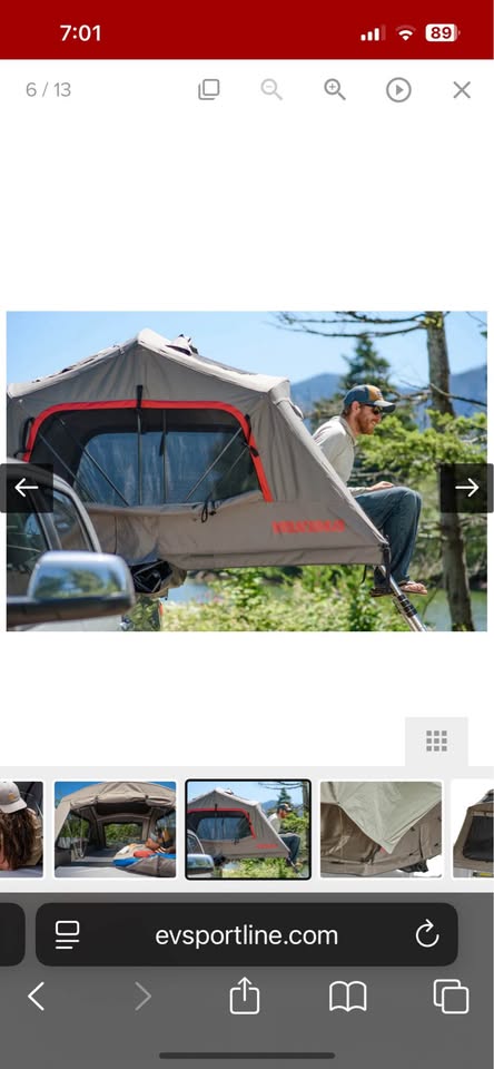 Yakima skyrise 4 season rooftop tent — photo 3