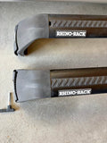 Rhino-Rack SG Roof Rack for Rain Gutters Vortex Aero Crossbars, Aluminum - Black