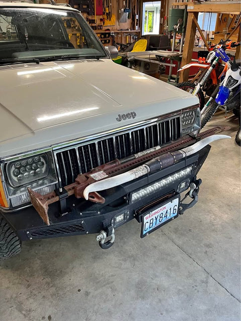 Bumper Mount Brackets For Hi-Lift Jack