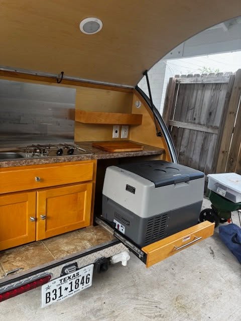 2015 2015 Little Guy 5'x10’ max plus silver shadow “teardrop” trailer in San Antonio, TX (photo 7) — photo 7
