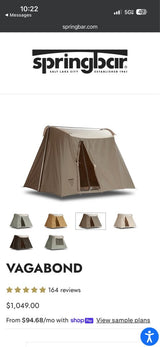 8x10 Springbar Tent NEW in Salt Lake City, UT (photo 2)