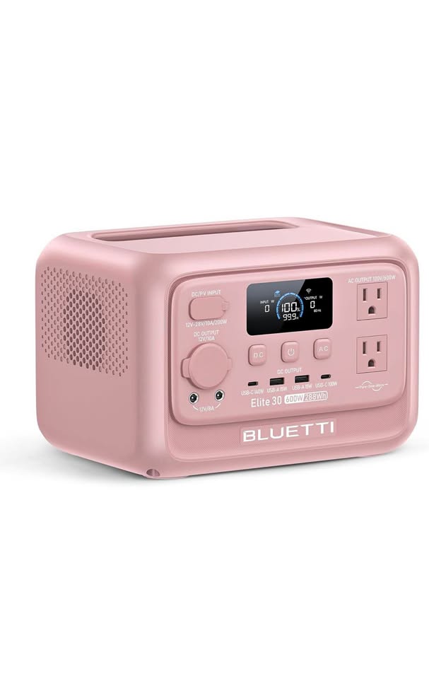 BLUETTI Elite 30 V2 Portable Power Station – 600W / 288Wh – New in Huntington Station, NY (photo 1)