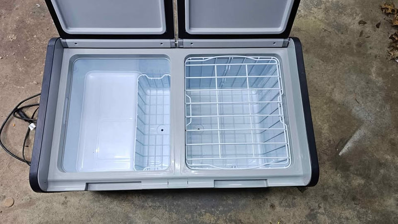 Dometic - CFX3 Portable Refrigerator and Freezer, Powered by AC/DC or Solar - Gray/Black in Staten Island, NY (photo 6) — photo 6