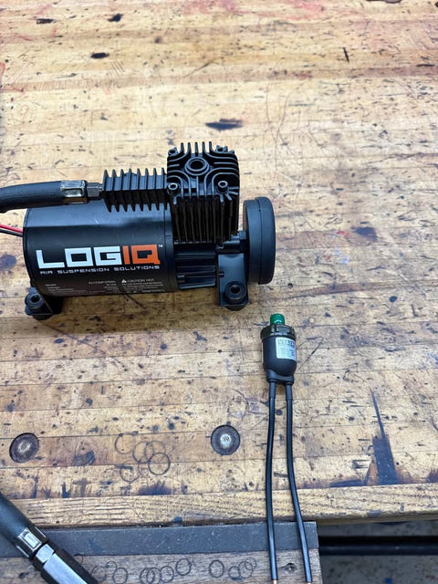 Air Logiq 150psi Air Compressor and Viair Pressure Switch