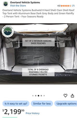 OVS Bushveld 2 Hard Shell Rooftop Tent in Coeur D'Alene, ID (photo 9)