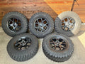 Jeep Wrangler Wheels and Falken Wildpeak M/T Tires 285/70r17 - Set of 5