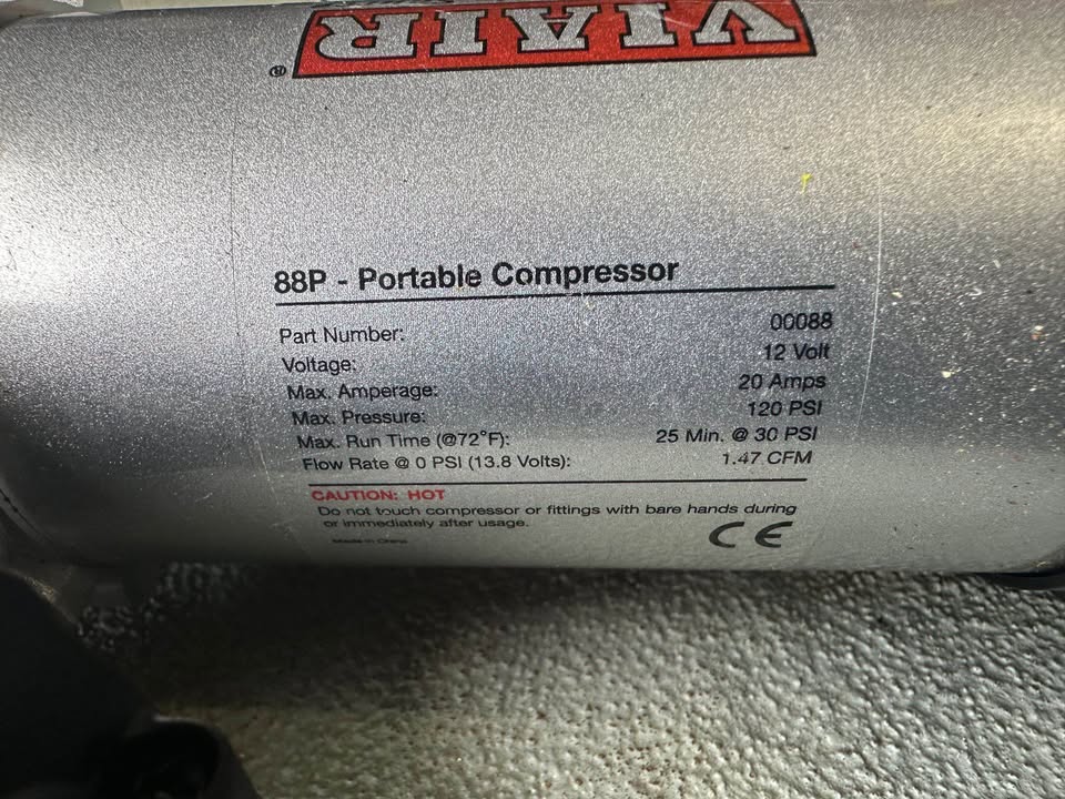 VIAIR ( portable air compressor) in Innisfil, ON (photo 3)