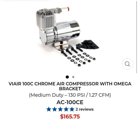 100C VIAIR AIR COMPRESSOR