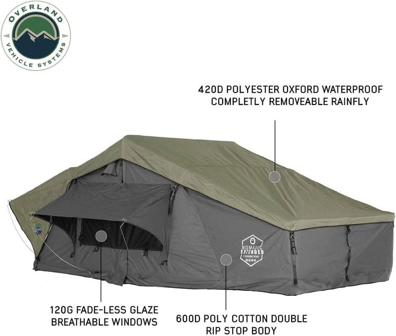 Extended Soft Shell Rooftop Tent, 4-Person in Minden, NV (photo 2) — photo 2