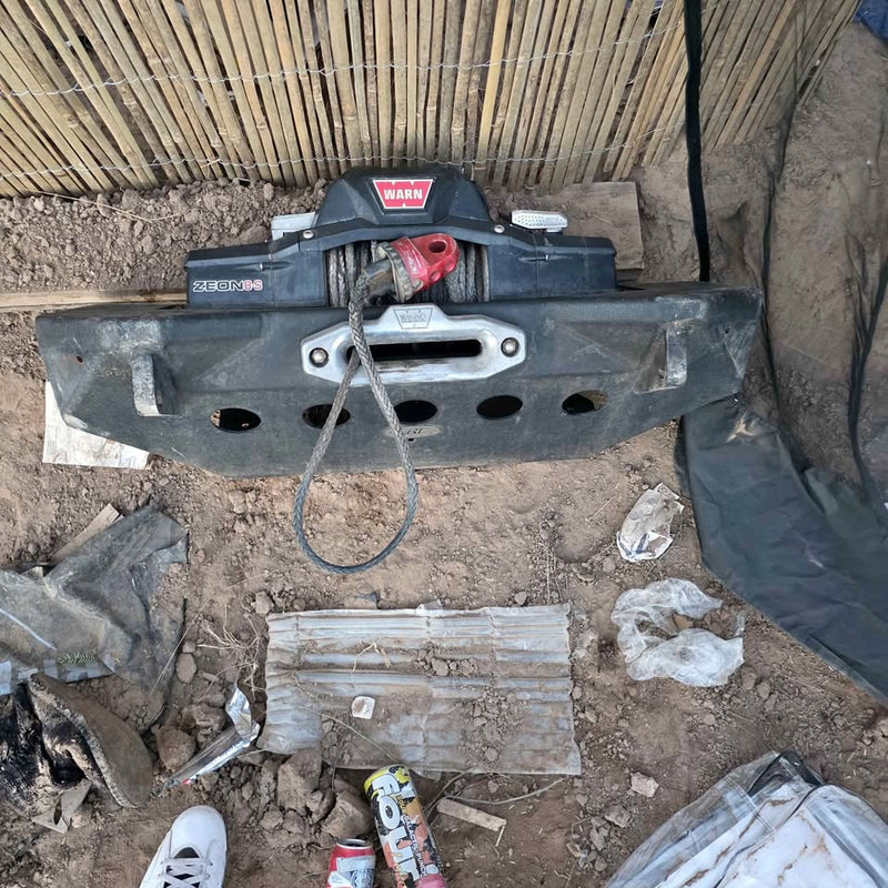 Warn Zeon 101255 Winch Mount Package; Wrangler JL & Gladiator JT w/ Steel Bumper Group in Phoenix, AZ (photo 1) — photo 1