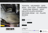 Goose Gear 5th Gen 4Runner Drawer Module with 60% Seat Delete in Buckeye, AZ (photo 6)
