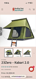 23Zero Kabari 2.0 Roof Top Tent