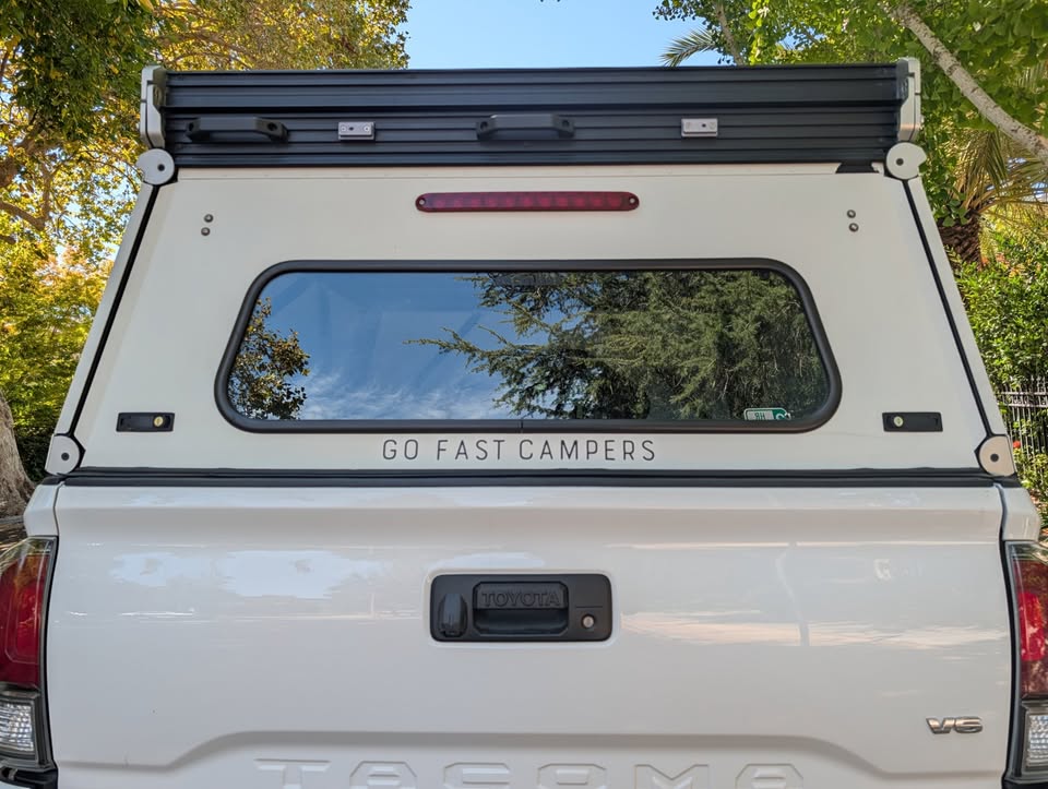 GFC V2 Camper, White, for 3rd Gen Tacoma w 5ft bed in Palo Alto, CA (photo 8) — photo 8