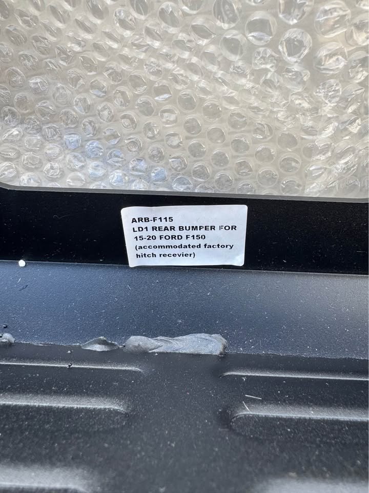 NEW Black Horse Off Road ARB-F115 Armour HD Black Rear Bumper for 2015-20 Ford F150 in Saratoga Springs, UT (photo 2)