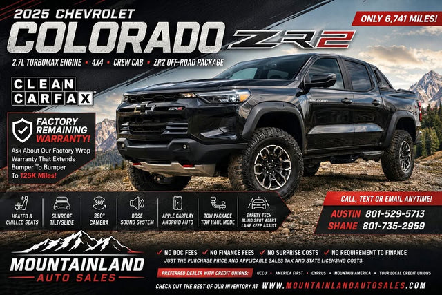 2025 Chevrolet Colorado ZR2 in Heber City, UT (photo 1)