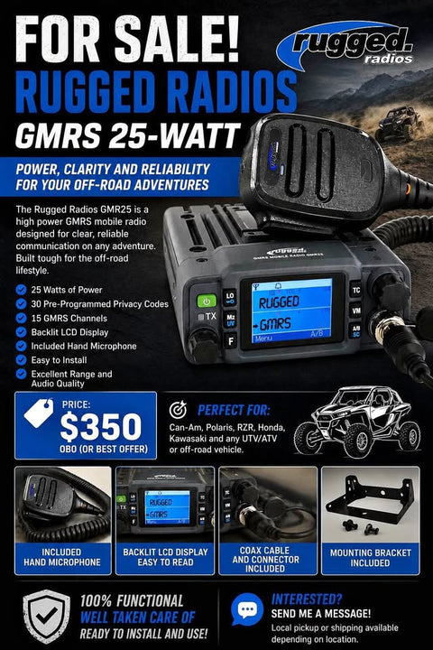 2025 Rugged radio rugged