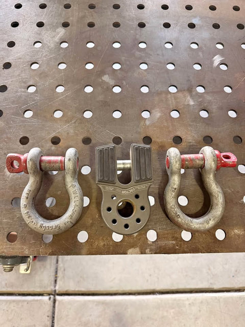 Factor 55 FLATLINK w/ 2 USA made Crosby Shackles