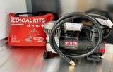 RV rental essentials: A VIAIR air compressor & Adventure Medical Kit for safe travels and outdoor adventures.
