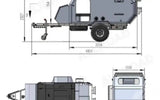 All road Caravan for sale — used overland trailer for sale in Las Vegas, NV (photo 2)
