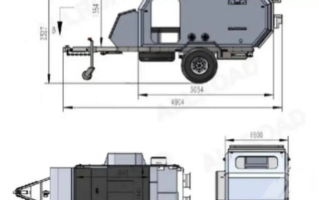 All road Caravan for sale — used overland trailer for sale in Las Vegas, NV (photo 2)