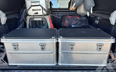 Alu-Box with Goose Gear Top Overland Case