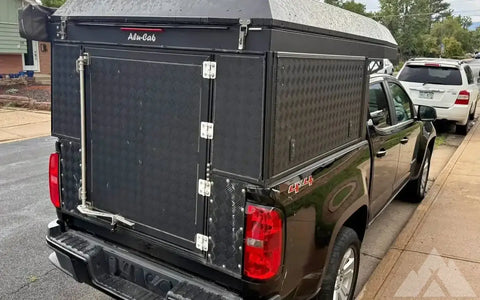 Alucab canopy camper 5’ bed