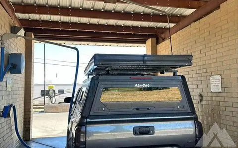 AluCab Contour Canopy 3rd Gen Tacoma Short Bed