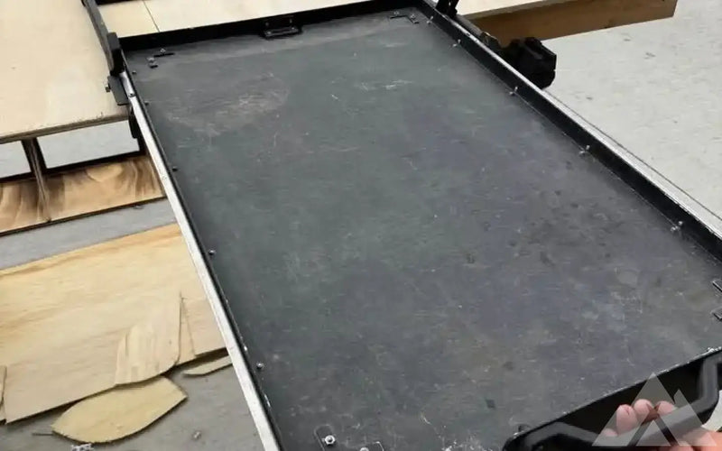 Alucab Fridge slide out/ tilt — used fridge slides for sale (photo 3) — photo 3