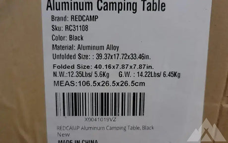 Aluminum Camping Table — new camp furniture for sale (photo 3)