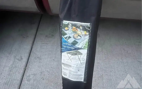 Aluminum camping table — used camp furniture for sale (photo 4)