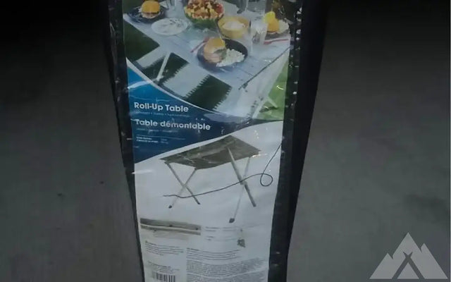 Aluminum camping table — photo 2