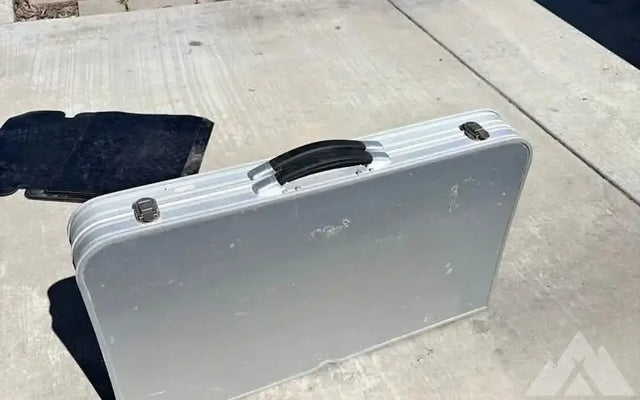 Aluminum folding picnic table — photo 2