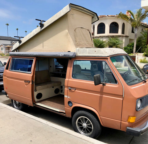1982 Volkswagen Westfalia overland rental