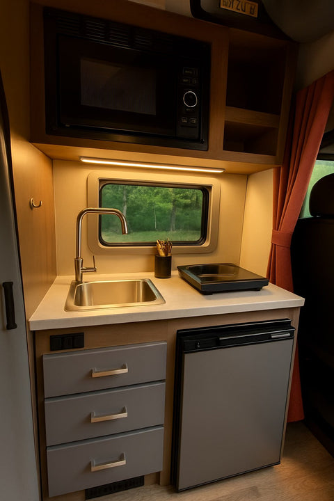 Winnebago Roam 59Rzpt | Open-Concept PopTop w/Starlink/2Beds/Seats4/Sleeps4 overland rental