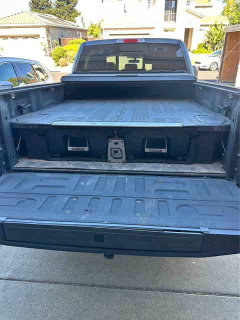 Decked drawer system and included tool boxes/ spacers