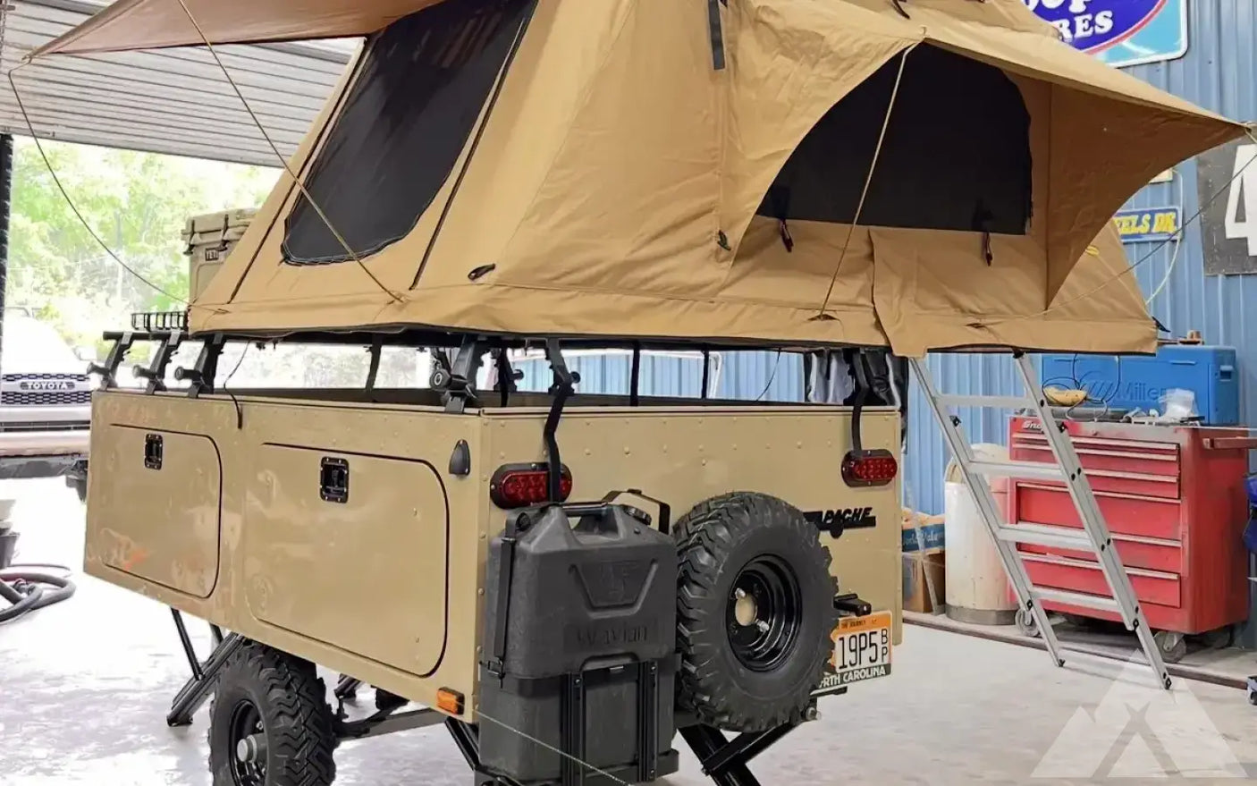 Apache Tent Trailer — used overland trailer for sale in Fletcher, NC