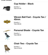 Helinox Chair Two (with accessories bundle)) in Hawaiian Gardens, CA (photo 2)