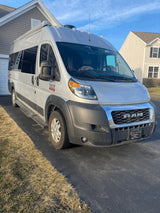 This silver Ram ProMaster van
