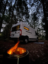 "Ramrod" 2022 Promaster, 3-4 days off grid! Hot shower! Luxury Amenities