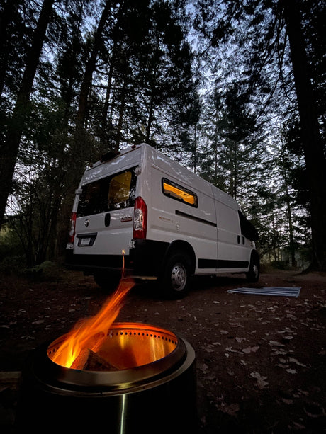 "Ramrod" 2022 Promaster, 3-4 days off grid! Hot shower! Luxury Amenities