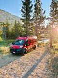 Explore with Ahi the big red van! 2018 Promaster - seats 4!