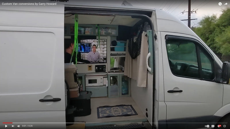  & laundry bin for comfortable travel.|White Mercedes-Benz Sprinter van — photo 16