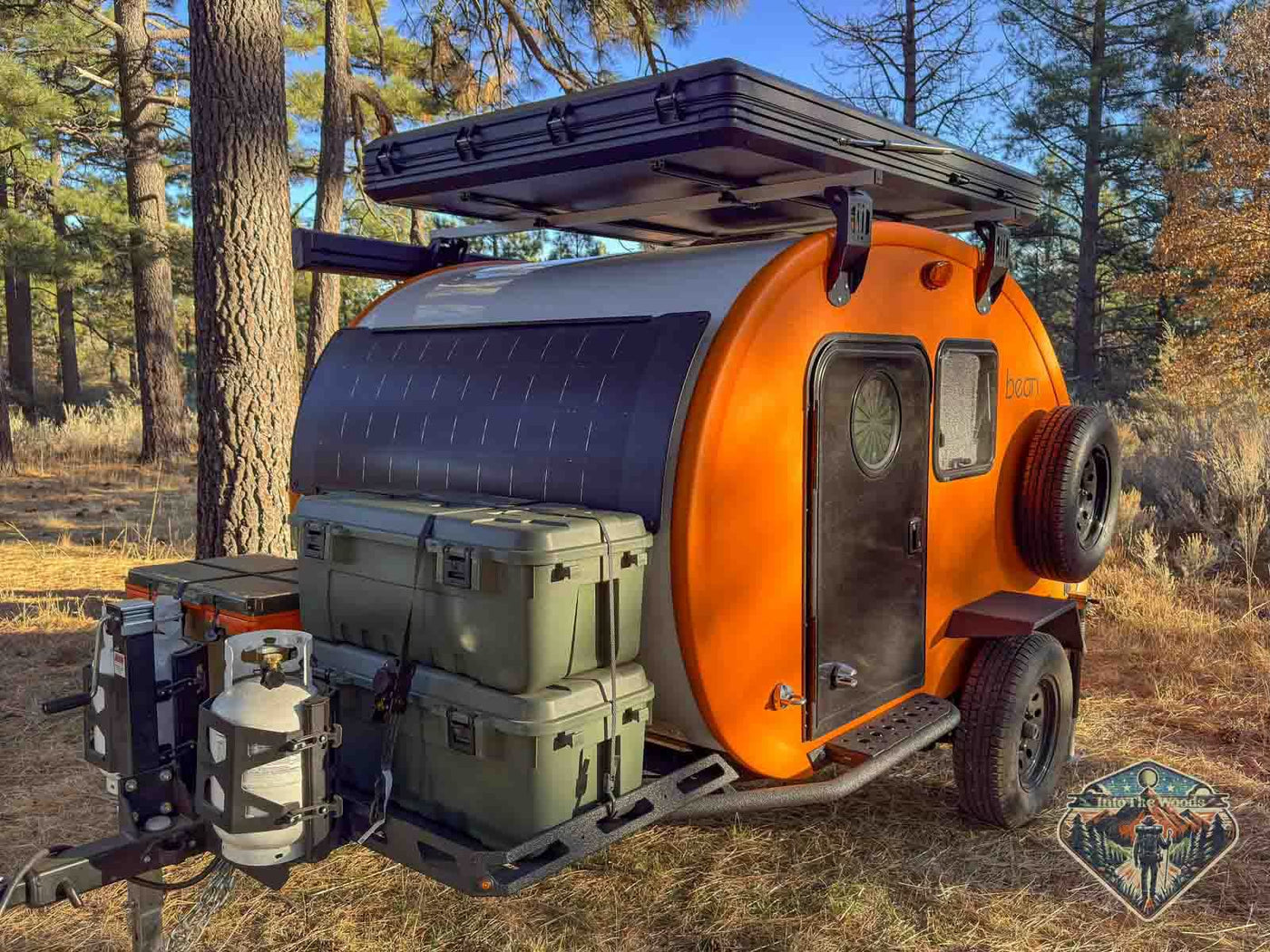 Bean Teardrop Tow Trailer – Off-Grid Ready! Ultra-Lightweight, Easy Towin — photo 2