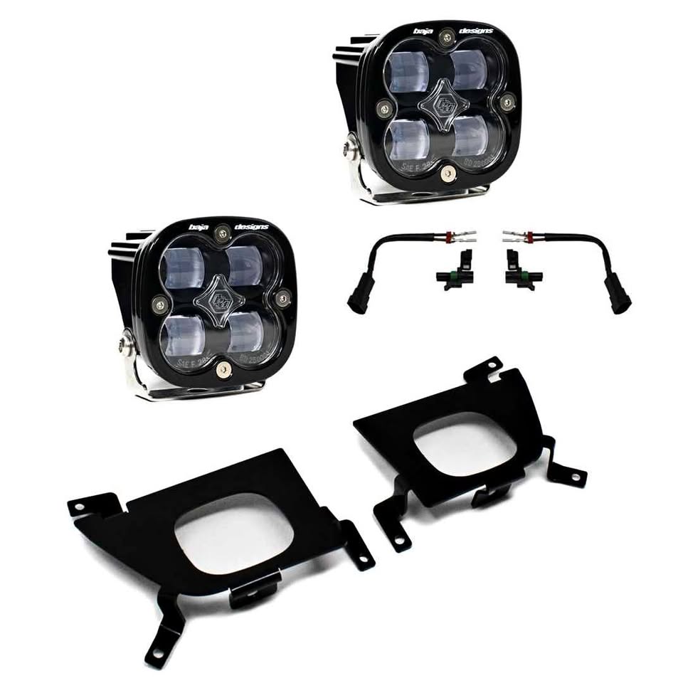 Baja Designs Chevy Squadron SAE Fog Pocket Light Kit - Chevy 2019-22 Silverado 1500 / [hidden information]HD in Brantford, ON (photo 1)