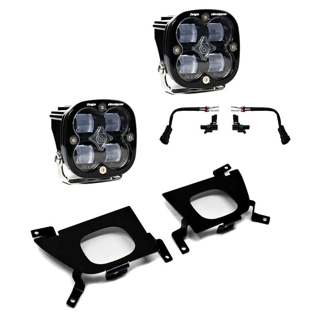 Baja Designs Chevy Squadron SAE Fog Pocket Light Kit - Chevy 2019-22 Silverado 1500 / [hidden information]HD in Brantford, ON (photo 1)