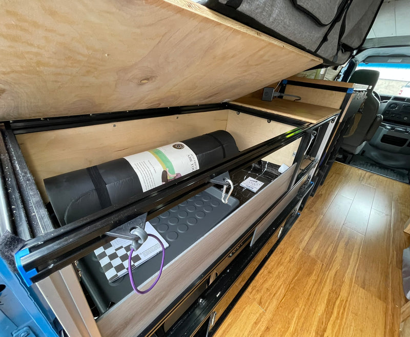  ready for van life adventures.|Cozy rv rental interior: A camper van with a bed — photo 11